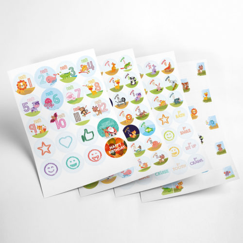 animals stickers my365album